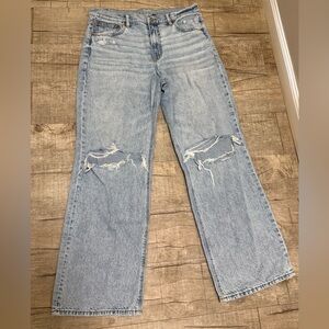 American Eagle Stovepipe Baggy Wide Leg.